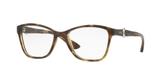 Óculos de Grau Grazi Massafera GZ3043 F251 Tartaruga Com Cristais Da SWAROVSKI Lente Tam 52