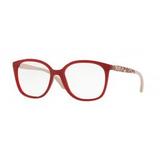 Óculos de Grau Grazi Massafera GZ3046 F696 Vermelho Lente Tam 53