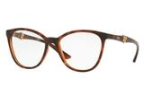 Óculos de Grau Grazi Massafera GZ3047 F701/52 Havana Escuro Brilhante