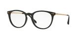Óculos de Grau Grazi Massafera GZ3048B F706 Preto Com Cristais Da SWAROVSKI Lente Tam 50