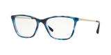 Óculos de Grau Grazi Massafera GZ3051 F905 Tartaruga Azul Lente Tam 52