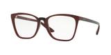 Óculos de Grau Grazi Massafera GZ3054 F914 Vinho Burgundy Lente Tam 53