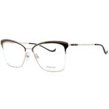 Óculos de Grau Hickmann Eyewear HI1056 01A - Metal Bronze e Dourado