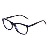 Óculos de Grau Hickmann Feminino HI6044 CG23 - Acetato Tartaruga Azul