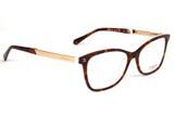 Óculos de Grau Hickmann HI6014 G21/52 Tartaruga e Dourado