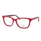 Óculos de Grau Infantil Lilica Ripilica Feminino VLR111 C1 - Acetato Vermelho