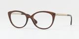 Óculos de Grau Kipling FUN KP3093 E749 Marrom Translúcido Lente Tam 52