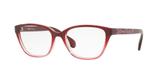 Óculos de Grau Kipling KP3099 F282 Azul Translúcido Degradê Lente Tam 52