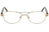 Óculos de Grau Lilica Ripilica VLR051 C3/49 Dourado/Marrom