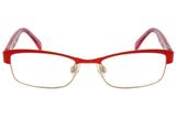 Óculos de Grau Lilica Ripilica VLR053 C2/49 Vermelho