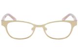 Óculos de Grau Lilica Ripilica VLR059 C2/47 Dourado/Vermelho