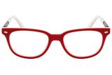 Óculos de Grau Lilica Ripilica VLR072 C3/49 Vermelho/Branco