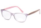 Óculos de Grau Lilica Ripilica VLR074 C3/48 Transparente/Bege/Rosa