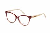 Óculos de Grau Lilica Ripilica VLR083 C4/50 Vermelho/Bege