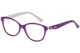Óculos de Grau Lilica Ripilica VLR088 C4/48 Roxo/Branco