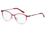 Óculos de Grau Lilica Ripilica VLR108 C02/48 Vermelho