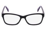 Óculos de Grau Marchon Nyc M-Fit 001 /50 Preto Roxo