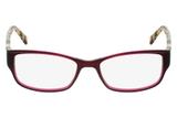 Óculos de Grau Marchon Nyc M-Roseland 604 /53 Bordo