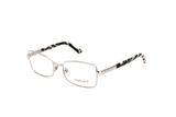 Óculos de Grau Masculino Versace Metal e Acetato Prata
