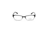 Oculos de Grau Masculino Vogue Metal Preto Quadrado