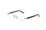 Óculos de Grau Mesclado Versace Feminino Marrom
