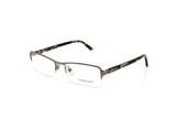 Óculos de Grau Metal Feminino Versace Cromado Prata
