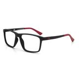 Óculos de grau Mormaii drop nxt infantil PRETO-VERMELHO