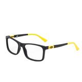 Óculos de Grau Mormaii Flip NXT M6068AFG50 Infantil - Acetato Preto e Amarelo