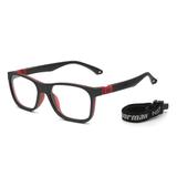 Óculos de grau Mormaii grab preto, parede vermelho fosco