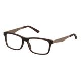 Óculos de grau mormaii m6100 demi marrom com dourado MULTCOLOR