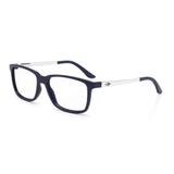 Óculos de grau mormaii manila aluminio azul escuro fechado AZUL