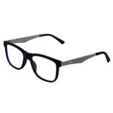 Óculos de Grau Mormaii Masculino M610210454 - Acetato Preto Azulado e Cinza