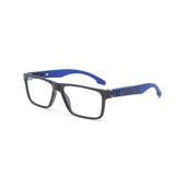 Óculos de grau Mormaii oceanside preto fosco e azul PRETO-AZUL-PRETO