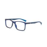 Óculos de grau mormaii pequim azul escuro translucido fosco AZUL