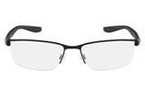 Óculos de Grau Nike 8172 001/56 Preto Acetinado