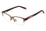 Óculos de Grau Nine West NW1076 210/50 Marrom