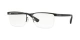 Óculos de Grau Platini P91177 F974 Preto Lente Tam 54
