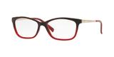 Óculos de Grau Platini P93102 F618 Tartaruga Vermelho Degradê Lente Tam 53