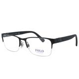 Óculos de Grau Polo Ralph Lauren Masculino PH1181 9038 - Metal e Acetato Preto