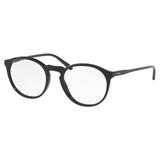 Óculos de Grau Polo Ralph Lauren Masculino PH2180 5001 - Acetato Preto