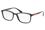 Óculos de Grau Prada Linea Rossa PS 04IV 1AB1O1/55 Preto