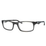 Óculos de Grau Quiksilver Masculino EQYEGO3001/SMOK - Acetato Preto Translucido