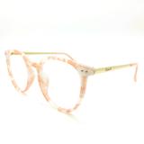 Óculos de grau Rafaello RFA022 Acetato c/ Alumínio Rosa Mesclado c/ Branco - Armação