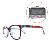 Óculos de grau Rafaello RFA213 + Kit Necessarie 3 Peças P M G - Rafaello + yins