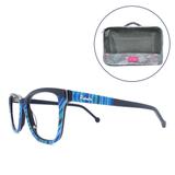 Óculos de grau Rafaello RFA214 + Kit Necessarie 3 Peças P M G - Rafaello + yins