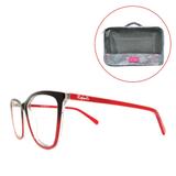 Óculos de grau Rafaello RFA226 + Kit Necessarie 3 Peças P M G - Rafaello + yins