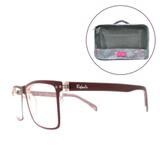 Óculos de grau Rafaello RFA240 + Kit Necessarie 3 Peças P M G - Rafaello + yins