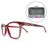Óculos de grau Rafaello RFA245 + Kit Necessarie 3 Peças P M G - Rafaello + yins
