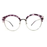 Óculos de grau Rafaello RFA256 Acetato c/Metal-Roxo- Armação