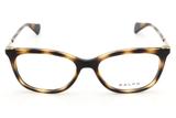 Óculos de Grau Ralph By Ralph Lauren RA7085 1378/51 Tartaruga Escuro